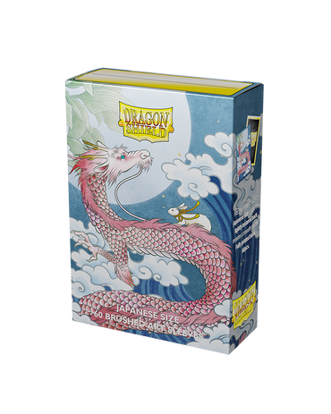Dragon Shield: Japanese Size 60ct Brushed Art Sleeves - Water Rabbit (2023)