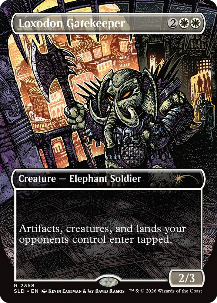 Loxodon Gatekeeper (2358) [Secret Lair Drop Series]