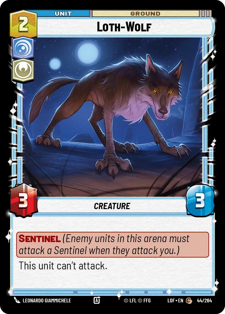 Loth-Wolf (44/264) (44/264) [Legends of the Force]