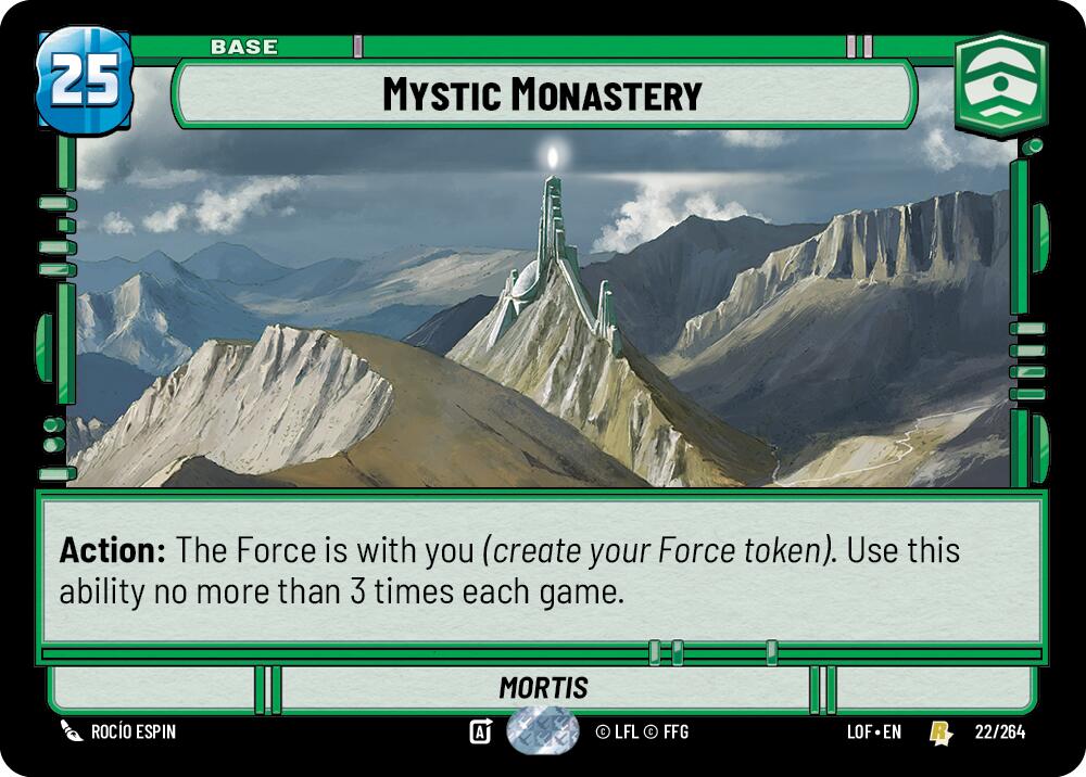 Mystic Monastery (022/264) (022/264) [Legends of the Force]