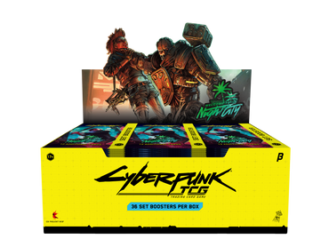 **PRE-ORDER** Cyberpunk TCG Booster Box - Welcome to Night City